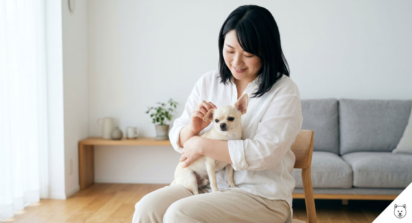 片耳だけ垂れる場合の見方