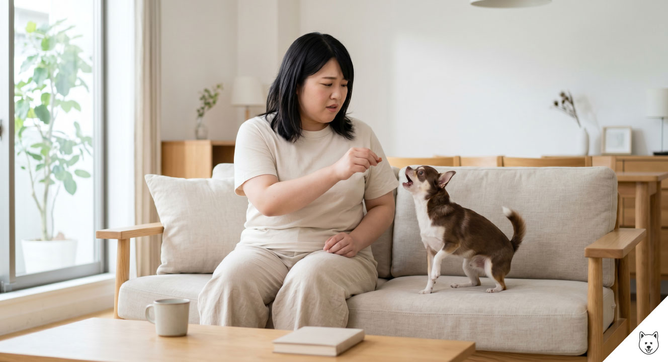 チワワのわがままを助長するしつけの落とし穴