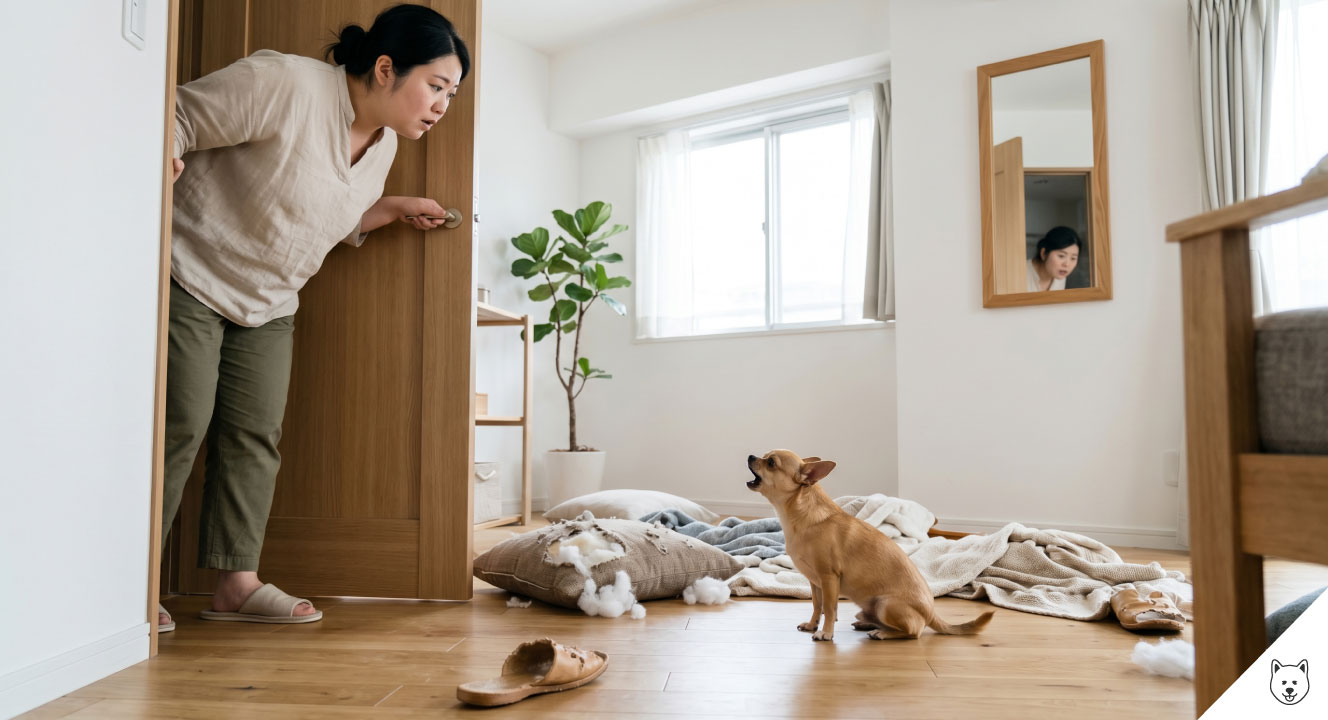 分離不安とスモールドッグ症候群の関係