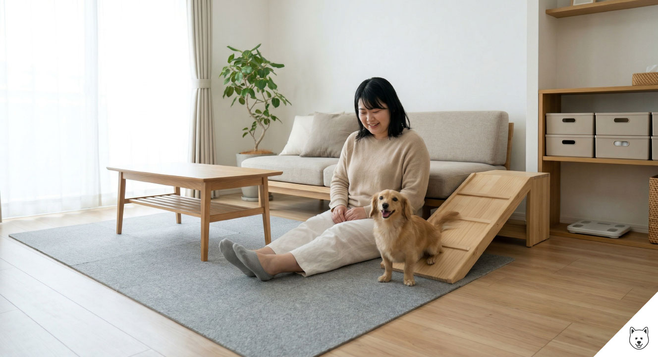 ヘルニアやパテラを予防する環境づくり