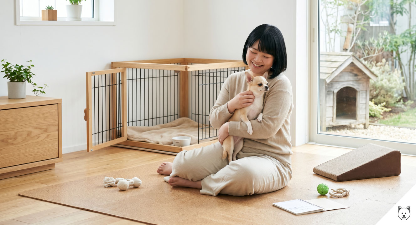 チワワの外飼いから室内移行を成功させる方法
