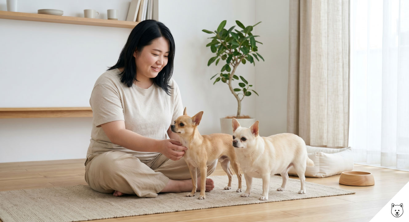 チワワの肥満の見分け方BCS