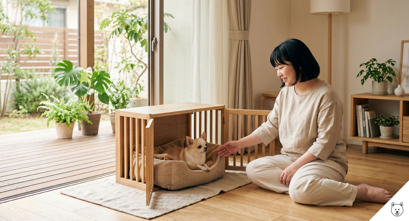 段階的な室内慣らしで外飼いチワワを安心させる