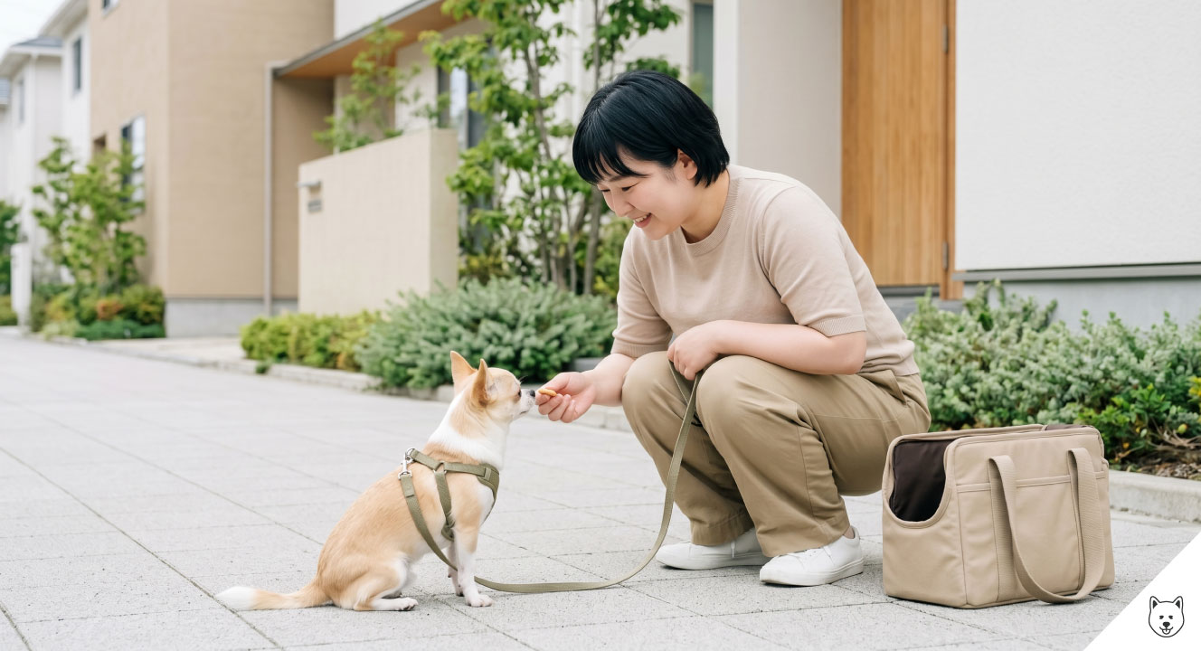チワワが散歩を拒否するときの対処法