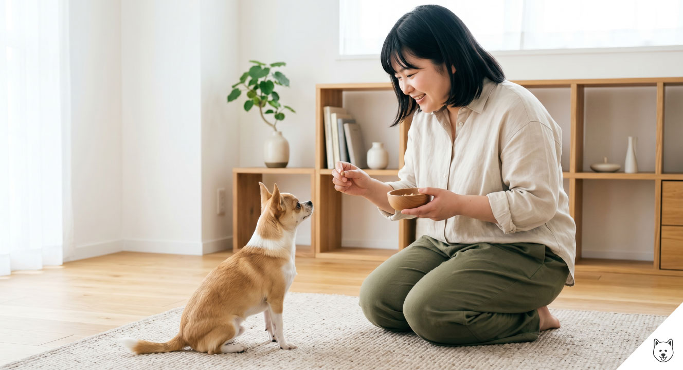 無駄吠えを改善するトレーニング方法