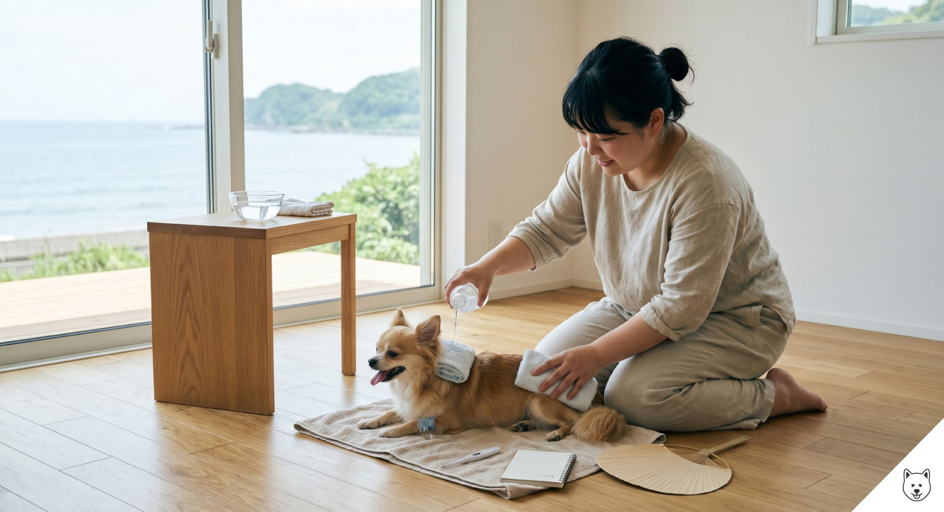 熱中症の症状と応急処置の手順