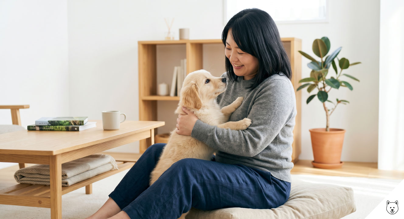 ゴールデンレトリバーの子犬がかわいい理由と上手な迎え方のコツ