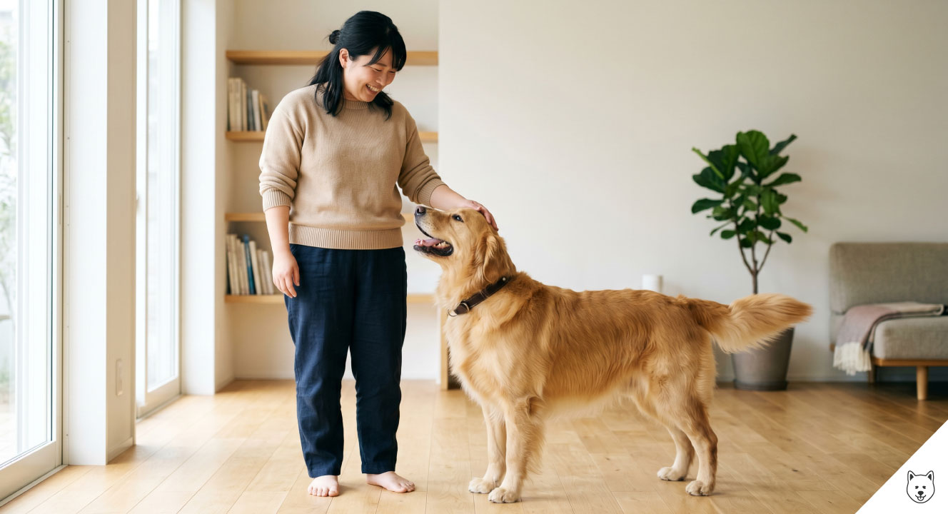 ゴールデンレトリバーの身長は?体高と立ち姿を解説