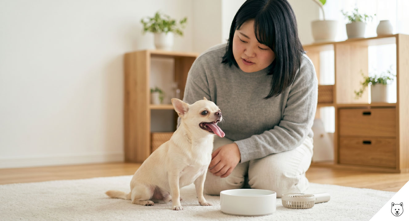 体温調節のためのパンティング