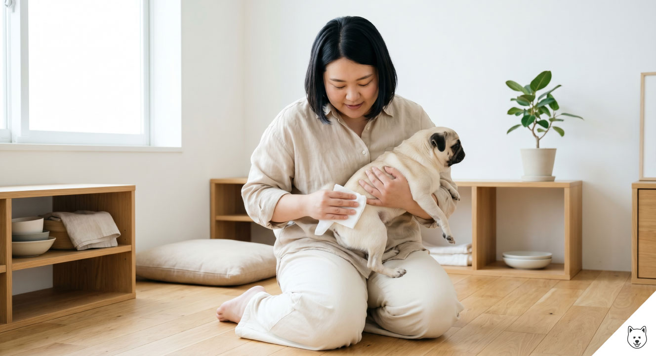 肛門腺の分泌物が放つ強い臭い
