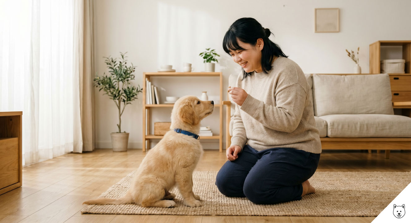 子犬期に必要なしつけのコツ
