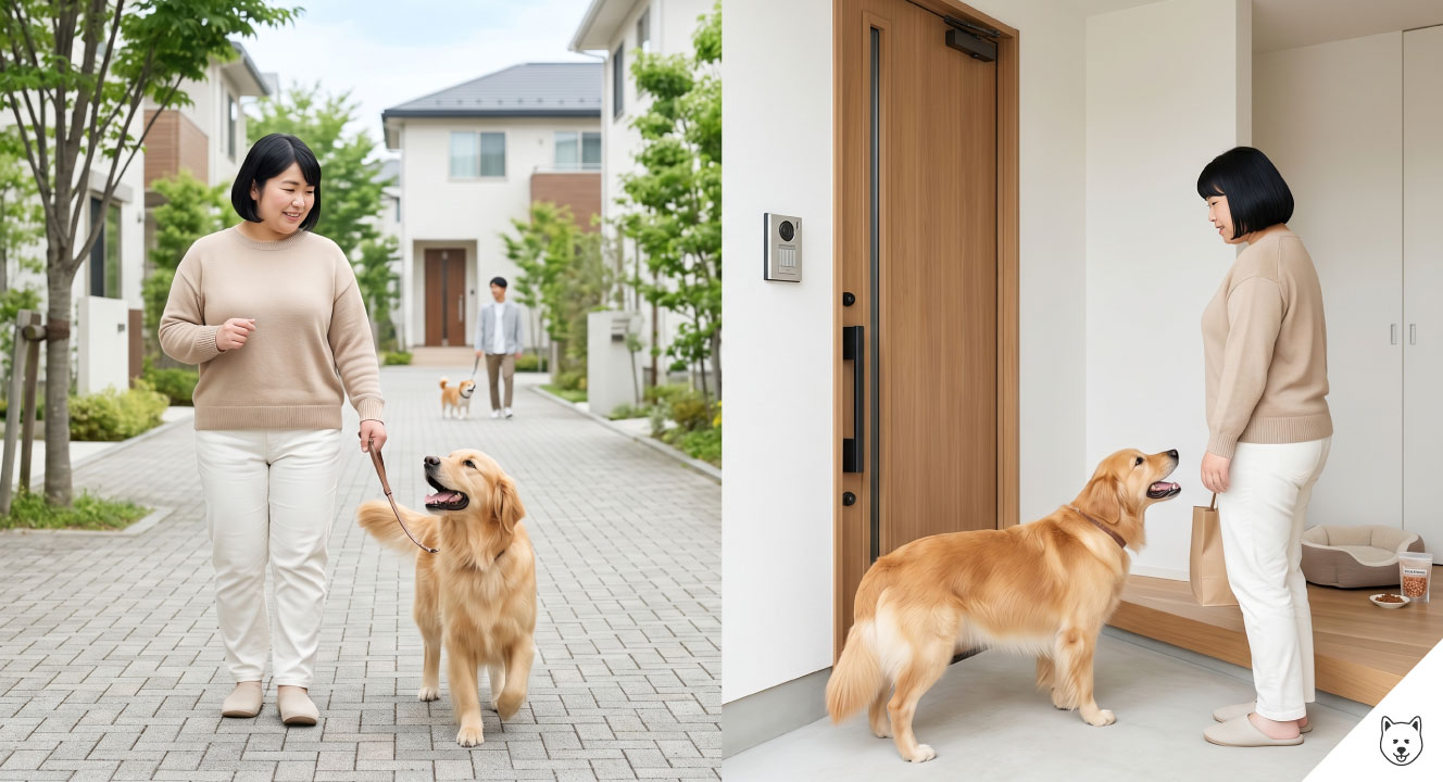 散歩中や来客時など状況別に吠える理由