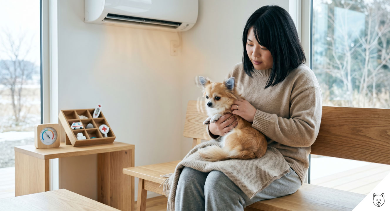 チワワの震えと寒さ・低体温のサイン