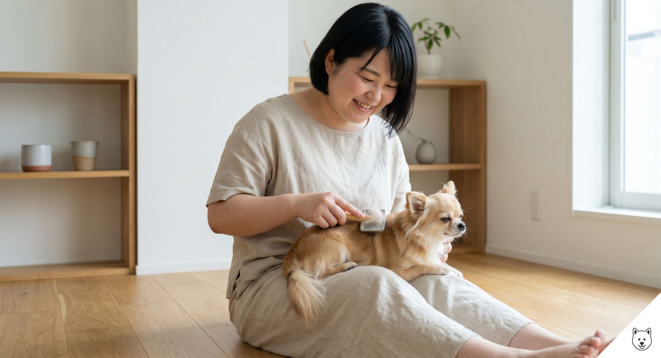 チワワの毛が抜けるのを減らすケアと対策
