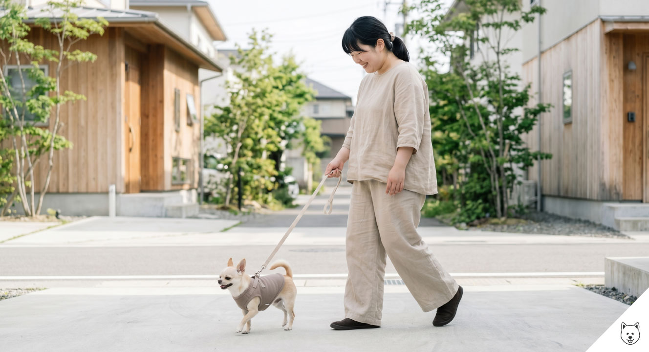 ハーネス選びで散歩の快適さが変わる
