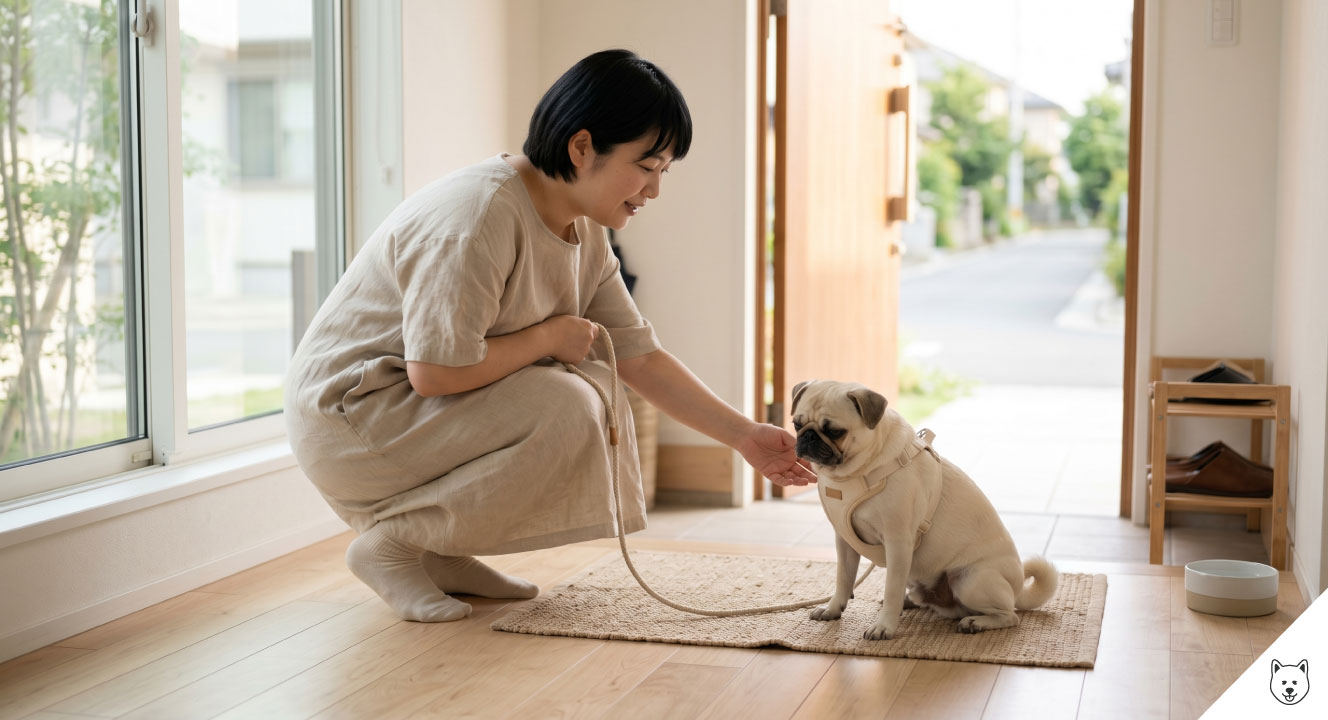 パグが散歩を嫌がる主な原因