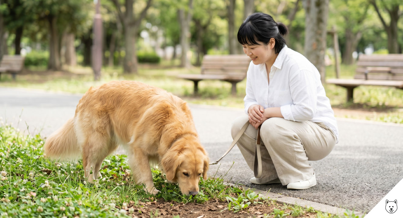 散歩中の嗅覚刺激と精神的充足