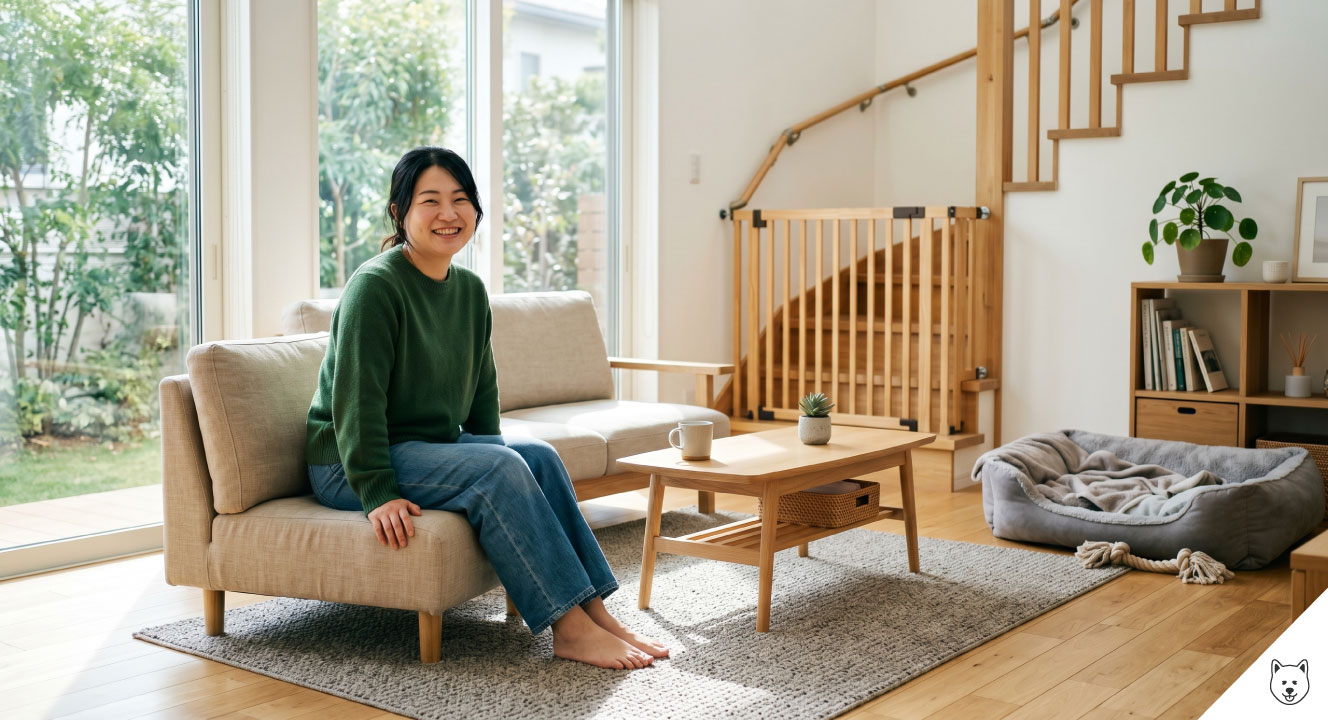 散歩や留守番に備えた室内環境づくり