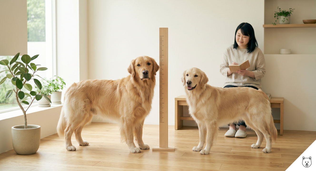 体重や体高など大きさの目安