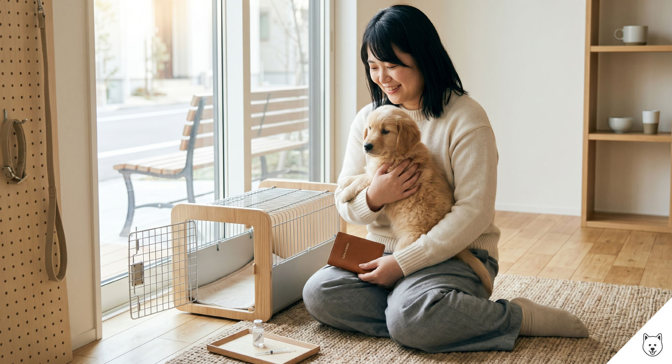 ワクチンと散歩デビューの時期
