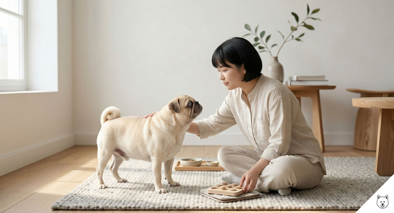 老犬の夜鳴きと認知症への対応