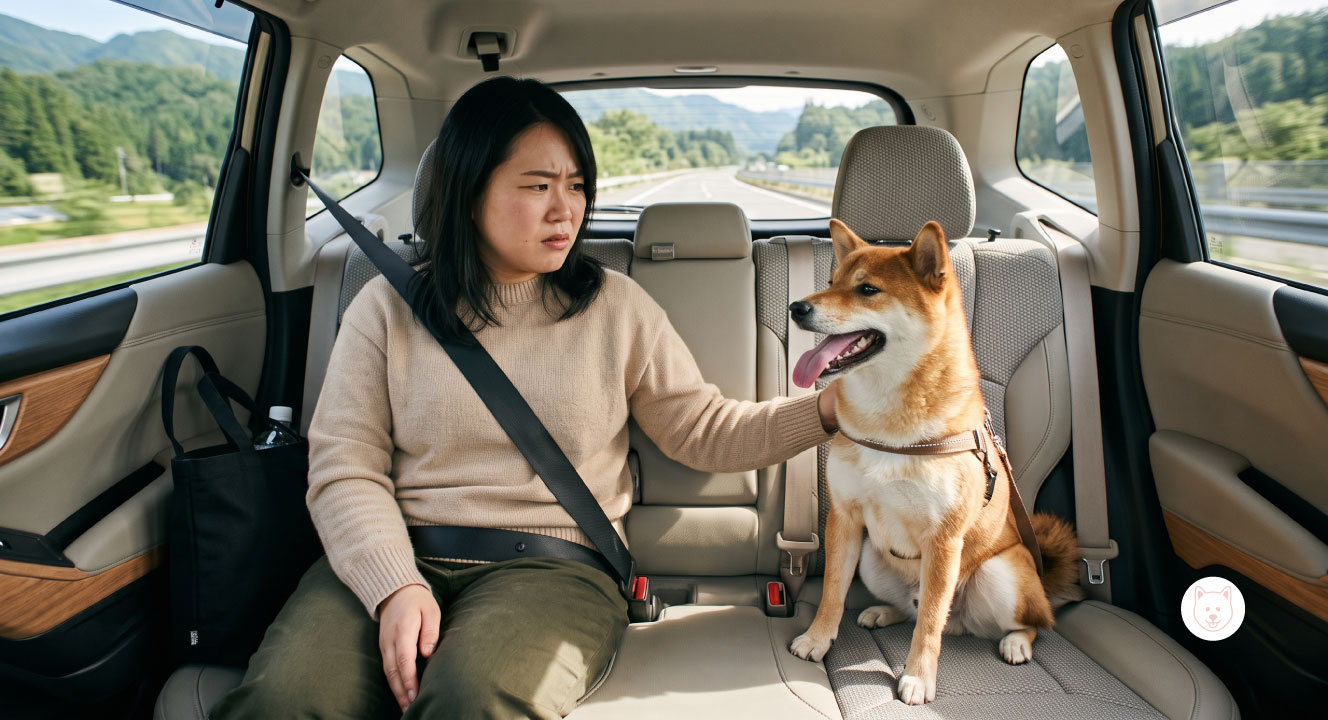 犬が車でハァハァする原因は?危険な症状と対処法