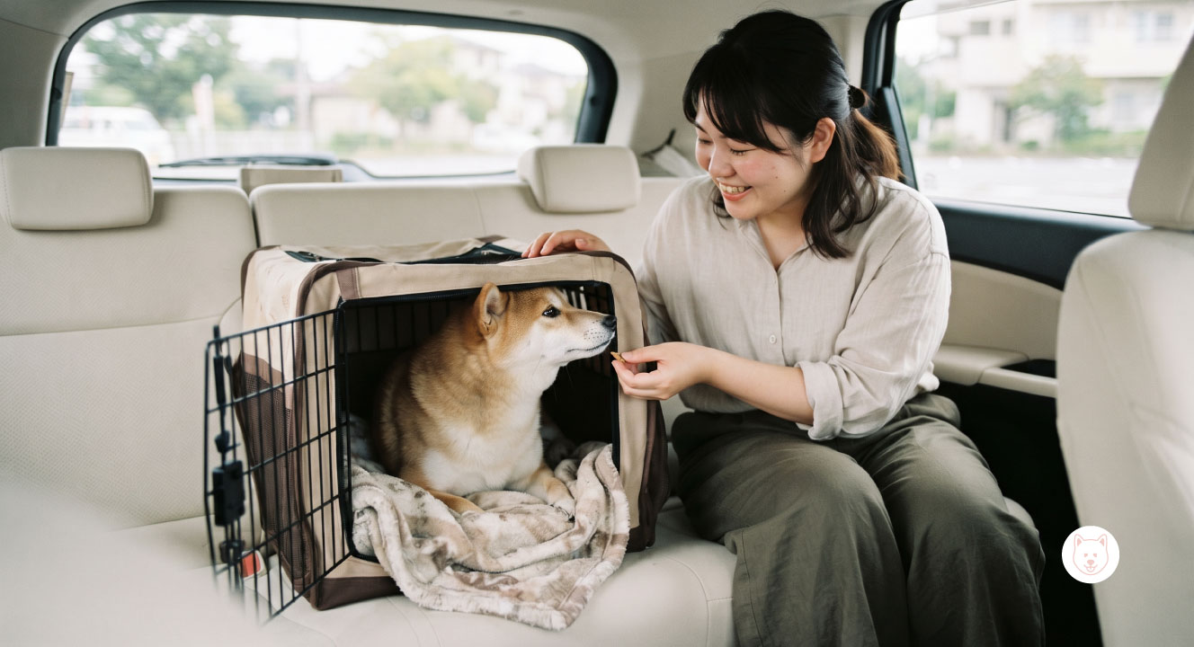 愛犬を車に慣れさせる練習方法と注意点
