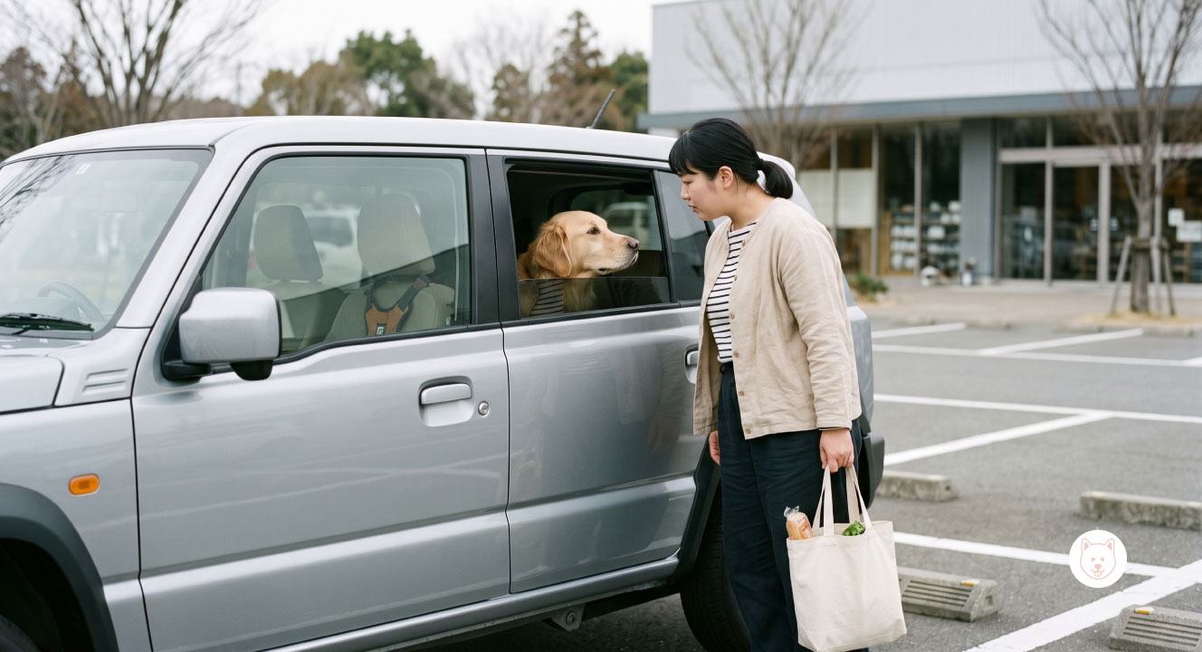 犬を車内で待たせることに潜む危険性|季節別の注意点