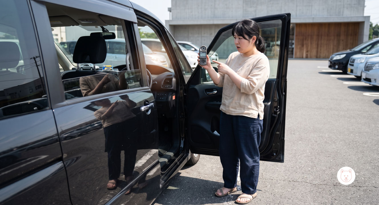 車内温度は数分で急上昇する
