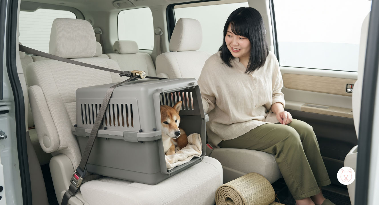 車内での安全な乗せ方と固定方法