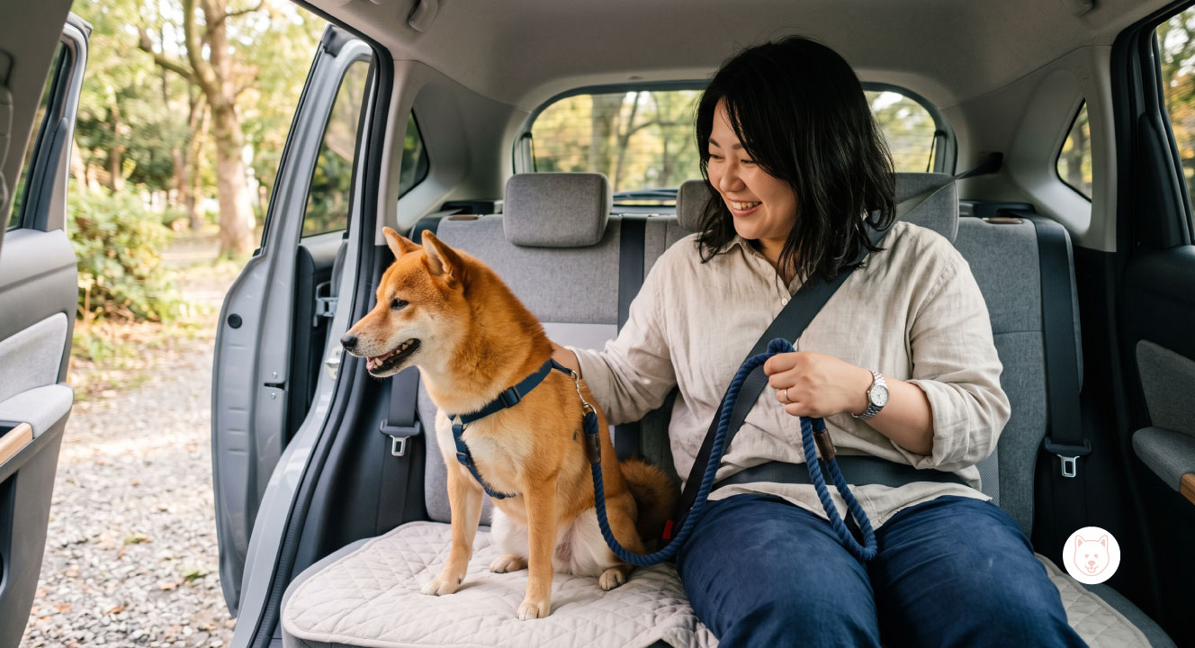 大型犬や多頭飼いの車内レイアウト