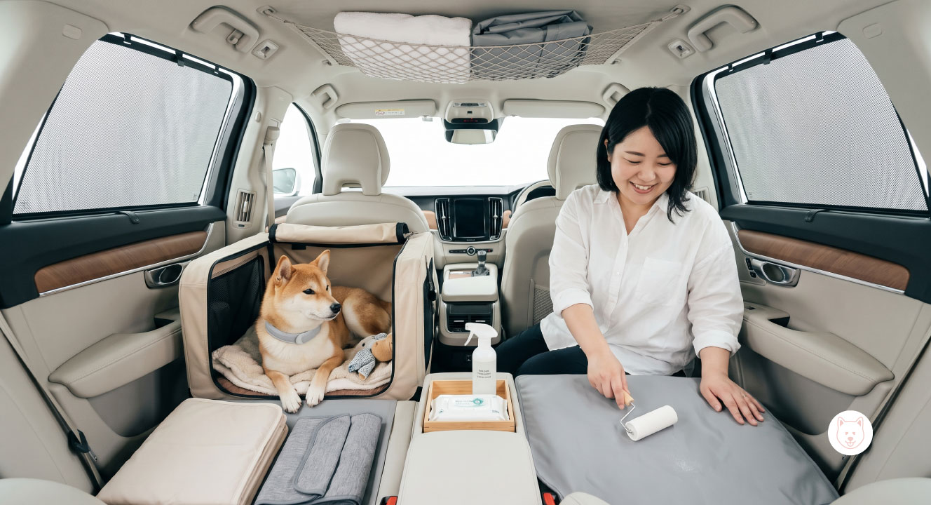 犬連れ旅行の車内を快適に保つ工夫