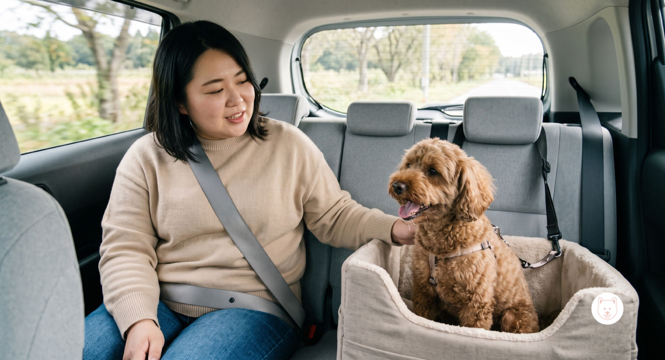 犬が車酔いするときの症状とサイン
