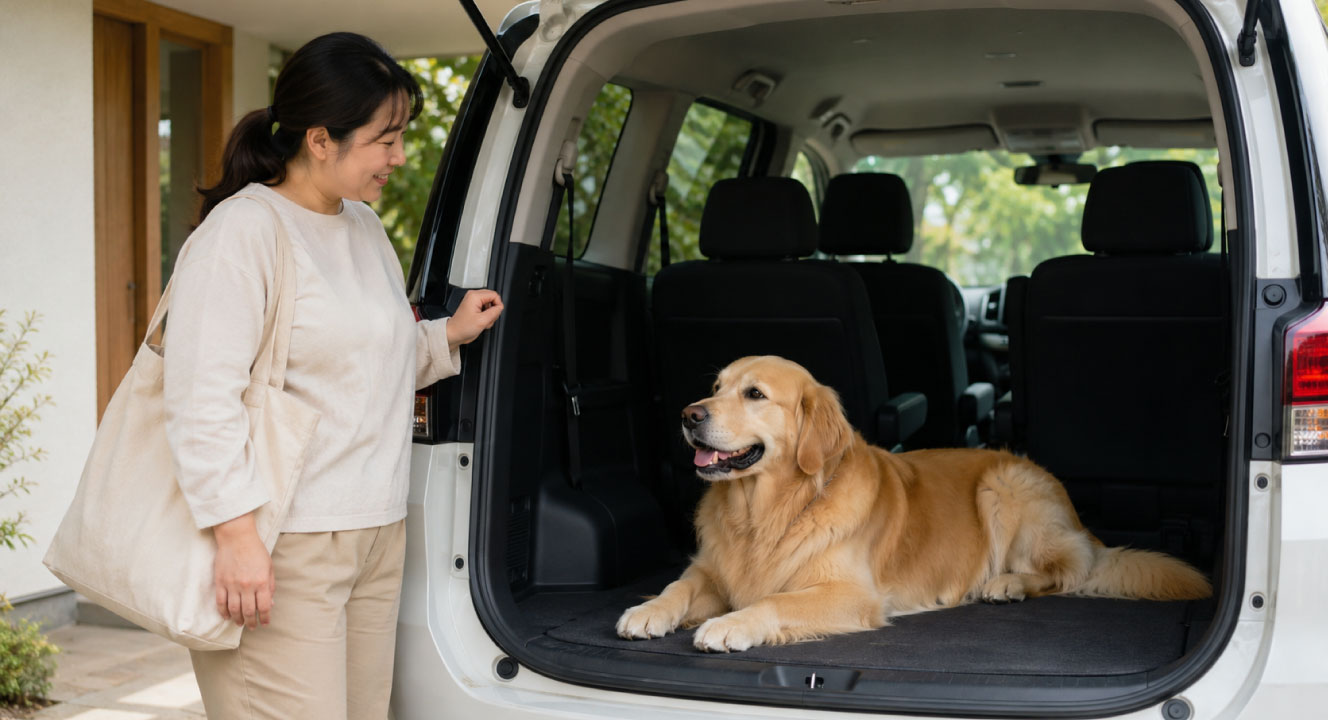 大型犬に向いている車の選び方