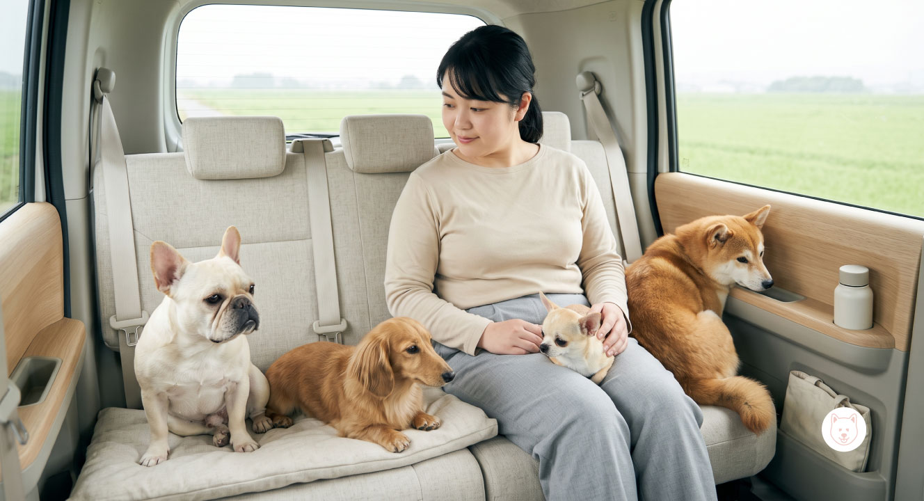 車酔いしやすい犬種ランキングと傾向